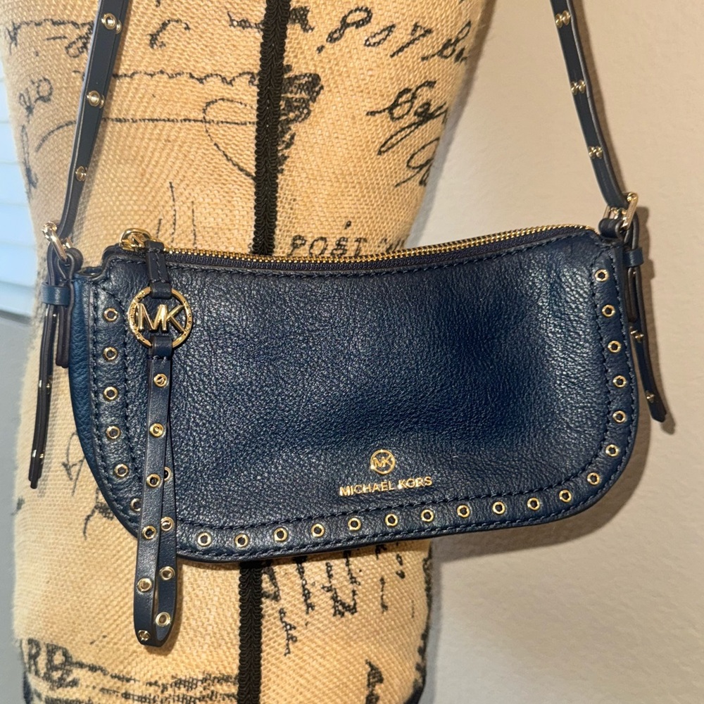 Michael Kors Navy Blue Mini Bag